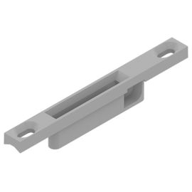 Gâche à gruger argent pour coulissant aluminium - LA CROISEE DS - DS2274-021 pas cher Principale M