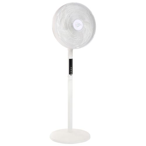Ventilateur sur pied AIR-LIGHT RING 70 W avec brasseur d'air à 4 vitesses  40 cm FARELEK 112038 photo du produit