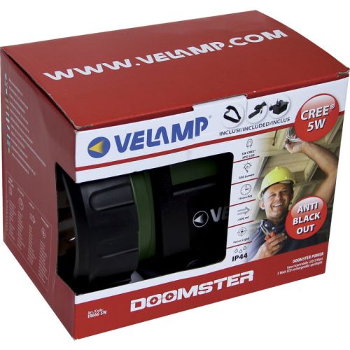 Projecteur LED rechargeable DOOMSTER POWER 5 W 350 lm IP44 VELAMP IR666 photo du produit Secondaire 5 L
