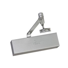 Ferme-porte Groom GR105 bras standard argent CF &ndash; GR105111 pas cher Principale M