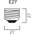 Ampoule LED TOLEDO GLS A68 E27 17,5 W 2450 lm 827 SYLVANIA 0029599 photo du produit Secondaire 2 S