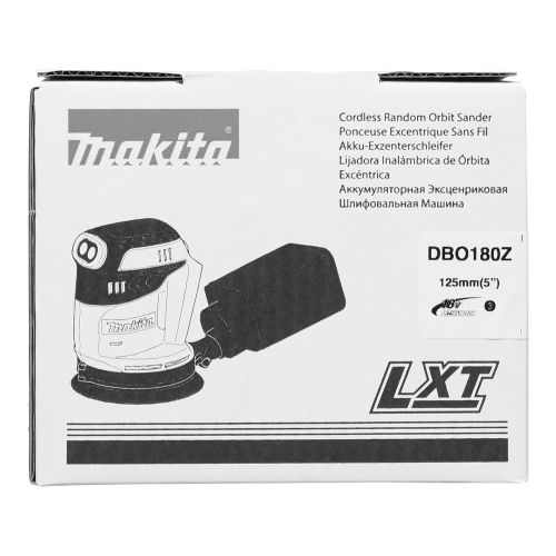 Ponceuse excentrique 18V 125mm (sans batterie ni chargeur) en boite carton - MAKITA - DB0180Z pas cher Secondaire 20 L