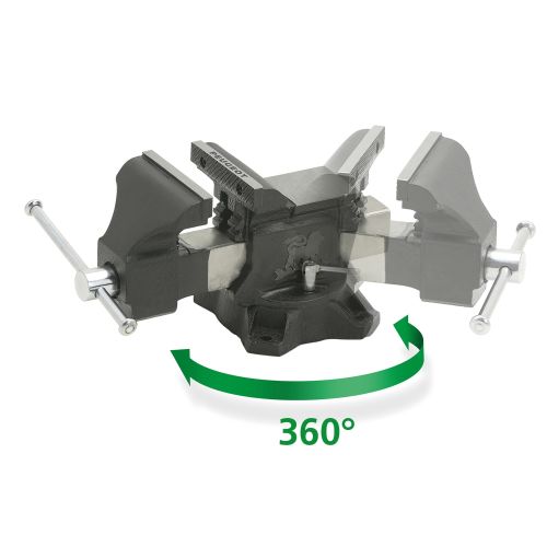 Etau d'établi pivotant 200 mm EBT200 PEUGEOT OUTILLAGE 100715 photo du produit Secondaire 2 L