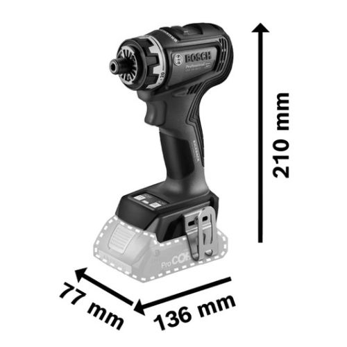 Perceuse visseuse 18 V GSR 18V-90 FC (sans batterie ni chargeur) + L-BOXX - BOSCH - 0 601 9K6 203 pas cher Secondaire 2 L