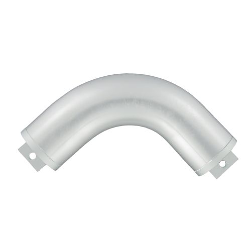 Coude articulé pour main courante ronde diamètre 40 en aluminium argent DUVAL 61-0102-5401 photo du produit Secondaire 4 L