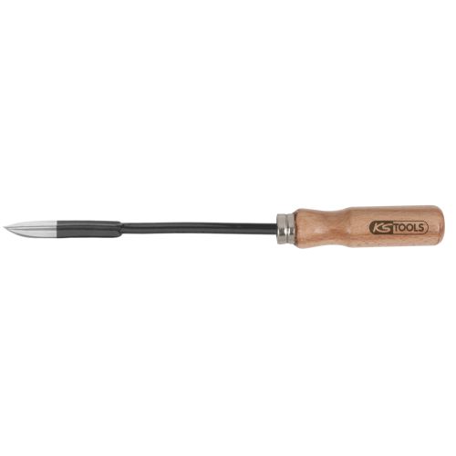 Grattoir triangulaire manche bois lame L 200 mm KS TOOLS 150.3251 photo du produit