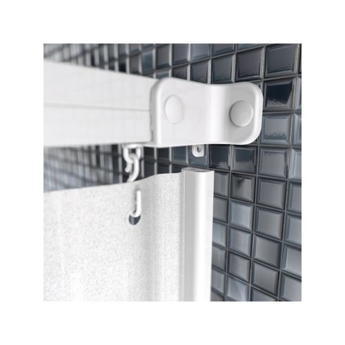 Rideau de douche 900x2000 lesté en polyester AKW 24074 photo du produit Secondaire 2 L