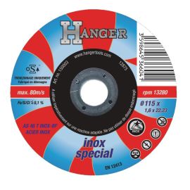 Disque à tronçonner inox 125 x 1,6 x 22,2mm AS46 - HANGER - 150004 pas cher Principale M