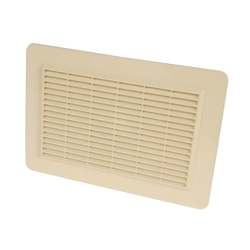 Grille de ventilation en applique rectangulaire pour façades type 200 cm² sable NICOLL 1GAPM2 photo du produit Principale L