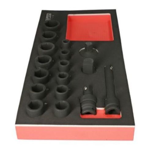 Module de douilles à chocs 1/2 '' 17 pièces KS TOOLS 713.1031 photo du produit Secondaire 4 L
