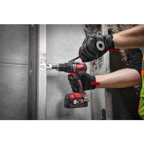 Perceuse à percussion brushless 18V M18 BLPD2-402X 82Nm + 2 batteries 4Ah + chargeur M12-18 FC + coffret HD BOX - MILWAUKEE TOOL - 4933464560 pas cher Secondaire 11 L