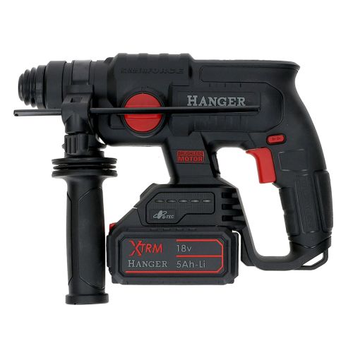 Perforateur SDS-Plus 18 V HX18-22X5 + 2 batteries 5 Ah + chargeur + Hangbox HANGER 401201 photo du produit Secondaire 2 L