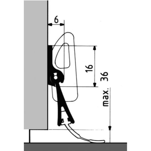 Plinthe Port-O-Mat 3 en 73cm - ELLEN - 1906001 pas cher Secondaire 1 L