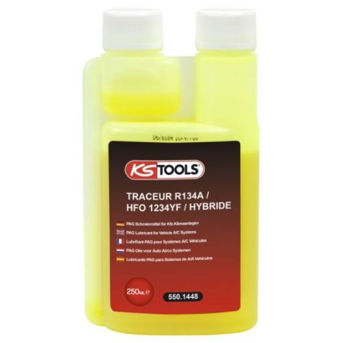 Traceur universel R134A / HFO 1234YF 250 ml KS TOOLS 550.1448 photo du produit Principale L