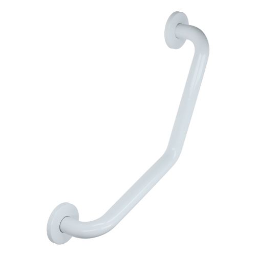 Barre d’appui en acier inoxydable recouvert d’epoxy coudée 135° 265x265mm 2 zones de fixation - GARIS - B-INOX-BR50 pas cher Secondaire 1 L