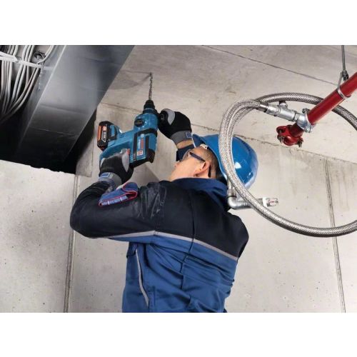 Perforateur SDS Plus sans-fil Bosch GBH 18V-EC 18 V + 2 batteries Procore 8Ah + chargeur + L-BOXX photo du produit Secondaire 8 L
