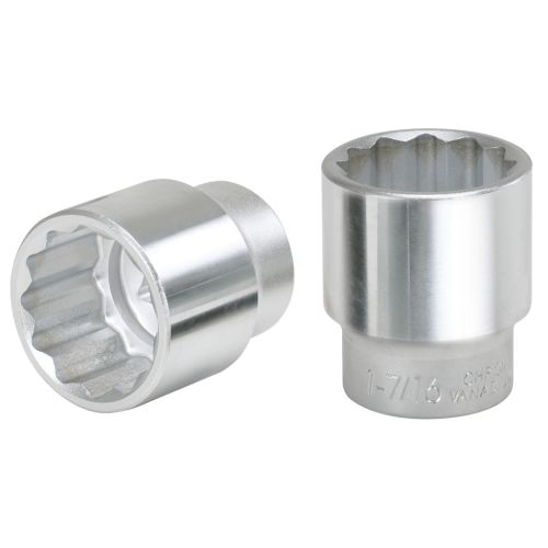 Douille 1'' courte en chrome vanadium 12 pans 2,5/8'' KS TOOLS 911.1097 photo du produit