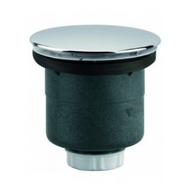 Bonde de receveur &agrave; capot m&eacute;tal rond 117mm pour douche D90 sortie verticale - VALENTIN - 00 553000 000 00 pas cher Principale M