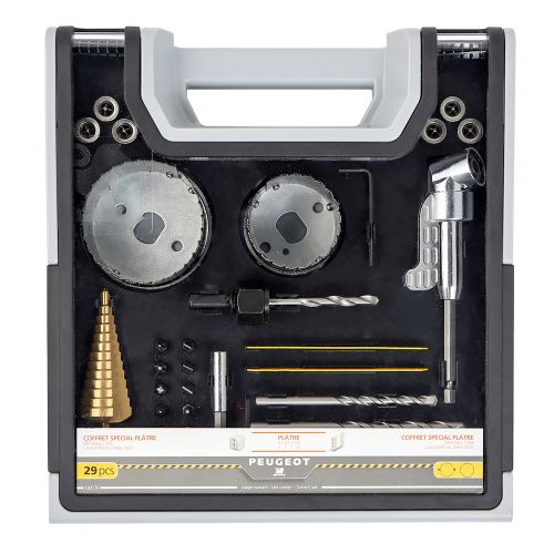 Mallette special plâtre 29 pcs PEUGEOT OUTILLAGE 190176 photo du produit Secondaire 2 L
