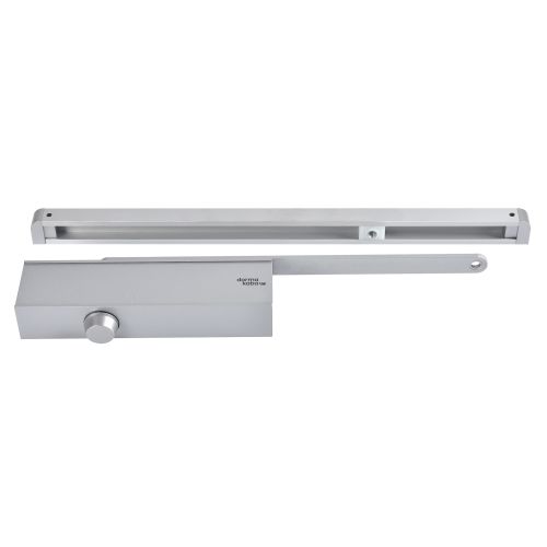 Ferme-porte TS 80 force 3 avec bras glissière argent DORMA 22376501 photo du produit Secondaire 1 L
