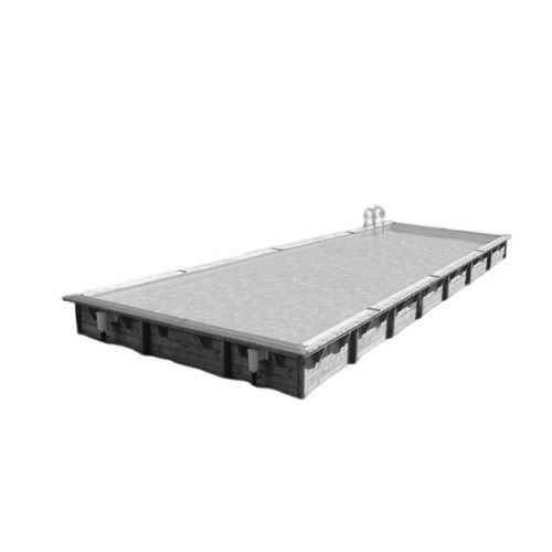 Piscine LINEA 500x1100 H140cm liner beige 75/100 - UBBINK - 7504551 pas cher