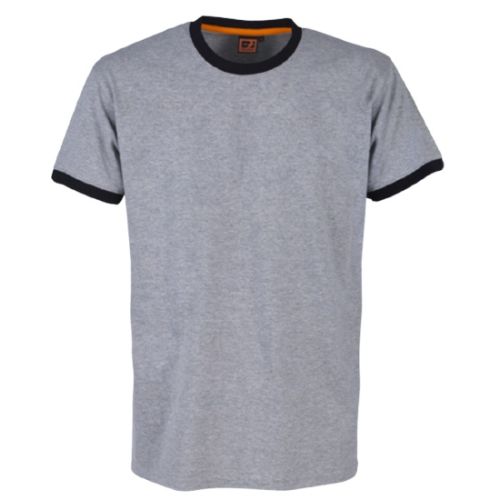 Tee-shirt à manches courtes neutre gris TM - TSD BOSSEUR - 11273-002 pas cher Principale L