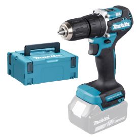 Perceuse visseuse à percussion 18V LXT Makita DHP487ZJ D 13 mm + coffret MAKPAC (sans batterie nu chargeur) photo du produit Principale M