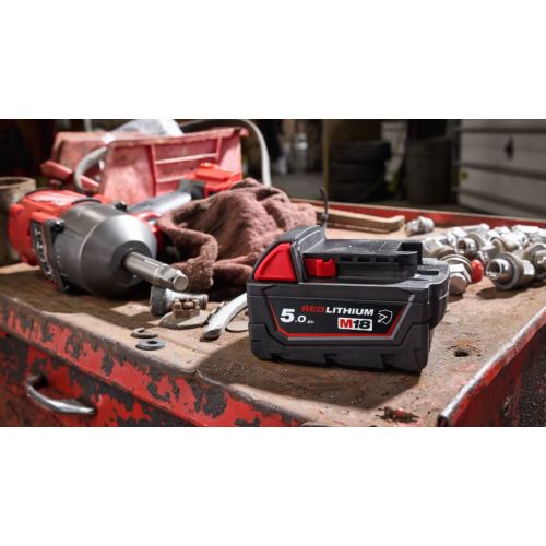 Batterie Redlithium 18 V M18 B5-CR MILWAUKEE 4932479265 photo du produit Secondaire 9 L