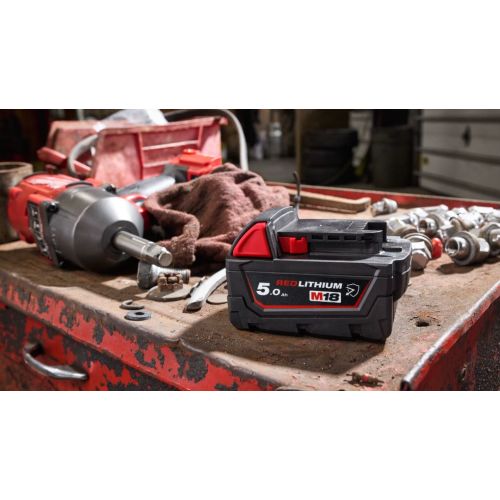 Batterie Redlithium 18 V M18 B5-CR MILWAUKEE 4932479265 photo du produit Secondaire 8 L