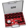 Coffret de 10 découpe joint avec accessoires - SAM OUTILLAGE - 694-C-320-N pas cher