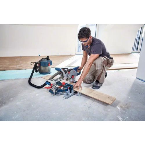 Scie à onglet Biturbo 18V GCM 18V-216 Professional (sans batterie ni chargeur) BOSCH 0601B41000 photo du produit Secondaire 4 L