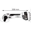 Kit 6 outils 18 V (GSR55/GBH22/GWS10/GSA18/GST18/GKS57) + 3 batteries 4 Ah + chargeur BOSCH photo du produit Secondaire 3 S
