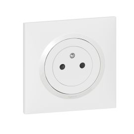 Prise de courant 2P+T DOOXIE Legrand surface one blanc - 600735 photo du produit Principale M