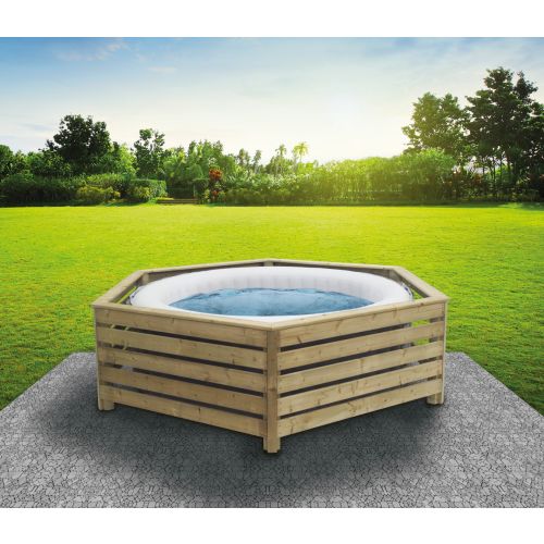 Décoration et protection de Spas gonflables 206 à 216cm - DECORSPA - 500003 pas cher Secondaire 2 L