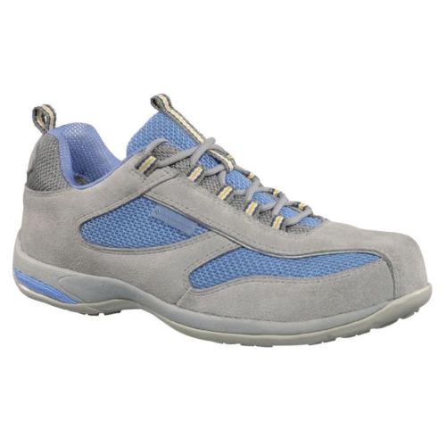 Chaussures de sécurité femme ANTIBES S1 SRC bleu/gris P35 - DELTA PLUS - ANTIBS1GB35 pas cher Principale L