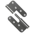 Paumelle réglable dimension 100 x 86 mm inox brossé gauche ARGENTA 31008643 photo du produit