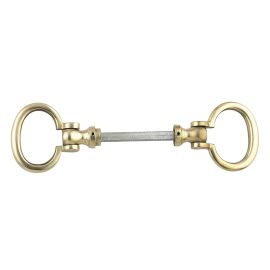 Boucle double Devismes laiton poli à charnière numéro 529 carré 6 mm - 5296 pas cher Principale M