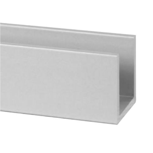 Profil en U 15x15x15x1.5mm longueur 2m aluminium - DUVAL - 41-0102-3022 pas cher