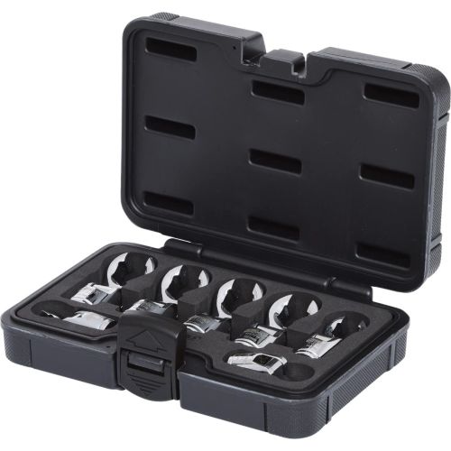 Coffre de 7 clés à tuyauter à tête pivotante KS TOOLS 911.1710 photo du produit