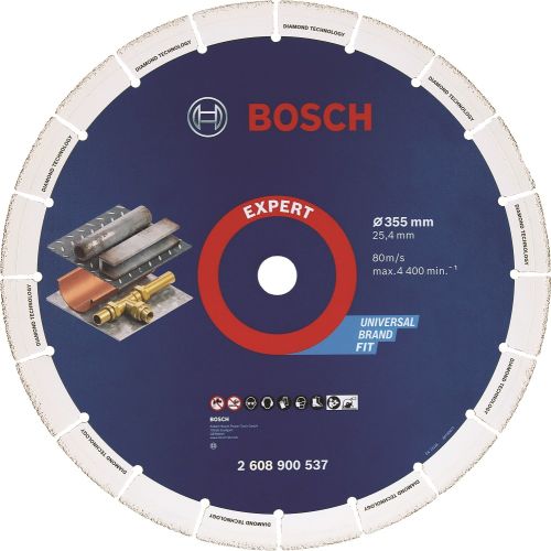 Disque à tronçonner Diamond Metal Wheel 355mm - BOSCH EXPERT - 2608900537 pas cher