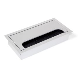 Passe câble rectangulaire Emuca Quadrum - 5010062 photo du produit Principale M