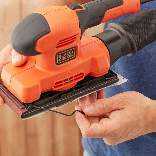 Ponceuse vibrante Black et Decker 150 W - BLACK ET DECKER - BEW220-QS