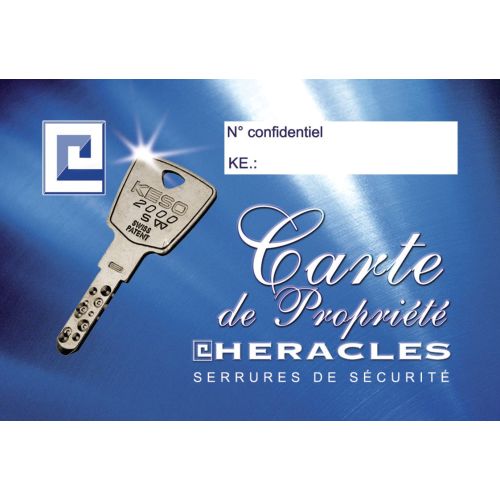 Serrure 3 points KESO 4000s oméga horizontale tirage cylindre 45 mm droite Héraclès 503000-59-1APR photo du produit Secondaire 11 L