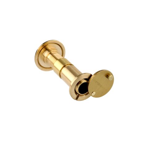 Microviseur pour porte de 25 à 45mm et 52 à 70mm diamètre 14mm laiton poli - HERACLES - MICRO-21 pas cher Secondaire 1 L