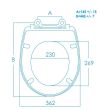 Abattant WC thermodur avec frein de chûte Nova+ - GARIS - 7717F pas cher Secondaire 8 S