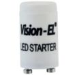 Tube LED T8 10 W 3000 K P/N + starter MIIDEX LIGHTING lot de 10 75981 photo du produit Secondaire 1 S