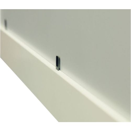 Miroir sanitaire 280 x 360 mm avec cadre PVC blanc SOCOMIX MP 54-EVO photo du produit Secondaire 3 L