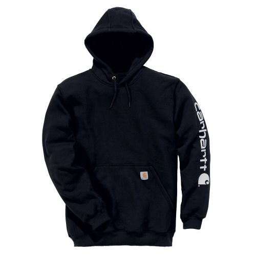 Sweatshirt à capuche MIDWEIGHT TL noir CARHARTT S1K288BLKL photo du produit