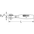 Cliquet ULTIMATE Modifix 1/2'' KS TOOLS 922.1300 photo du produit Secondaire 1 S