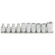 Rail de 10 douilles ULTIMATE® Torx® 3/8 '' E5 à E18 KS TOOLS 922.4024 photo du produit